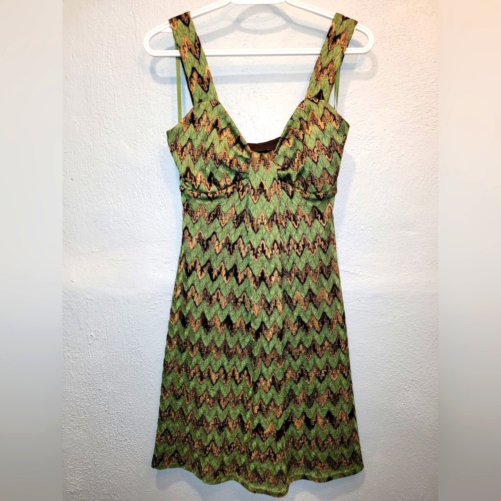 Green/Gold dress